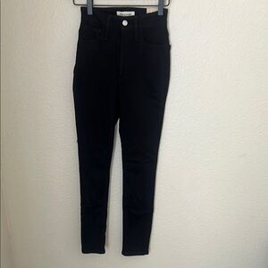 Madewell Black Skinny Jeans